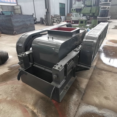 Kleiner Laborglasdoppelwalzer Brecher mit verstellbarer Entladung Größe 0-40mm