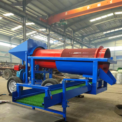 Portable Small Diamond Gold Mining Trommel Screen Equipment für die Verarbeitung und Weiterentwicklung