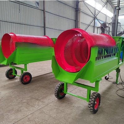 Ausrüstung für Boden- und Kompostbetriebe Mini-Trommel-Bildschirm mit abnehmbarem Design