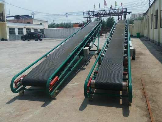 Kleines Förderband aus PVC für den Bau 100 kg Gewicht und anpassbare Größe