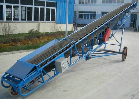 Kleines Förderband aus PVC für den Bau 100 kg Gewicht und anpassbare Größe