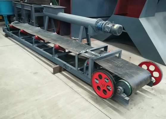 Kleines Förderband aus PVC für den Bau 100 kg Gewicht und anpassbare Größe