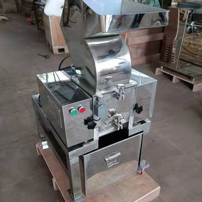 Maximale Zufuhrgröße 15 mm Hochfaserpflanze Rhizome Grobcrusher 250 Crusher nach Design