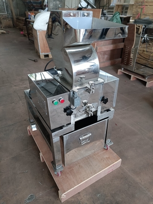Maximale Zufuhrgröße 15 mm Hochfaserpflanze Rhizome Grobcrusher 250 Crusher nach Design