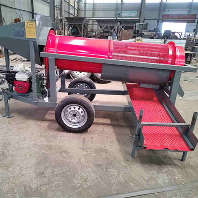 Rotationstyp mobile Goldgräbermaschine zur Energiegewinnung Größe weniger als 300 mm