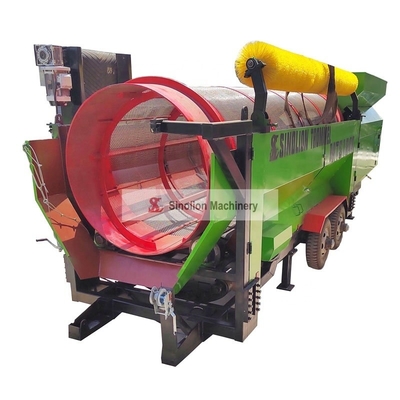 Energiebergbau Portable Rotary Trommel Screen Filter mit einer Kapazität von 1-200 Tonnen pro Stunde