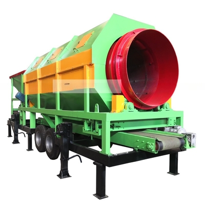 Manuelle Installation Trommel Siebe Sandschirm für die Koksbergbauindustrie