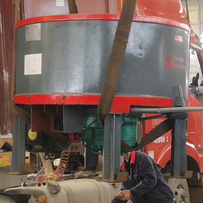 Technische Anleitung Randläufer Mühlschleifrad für Holzkohlemischmaschine