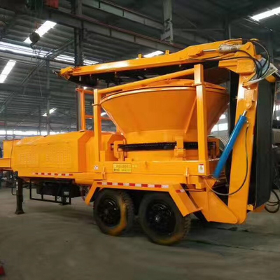 4-6 Blade Diesel Mobile Große Dreh-Hopper Holz Baumwurzel Chipper Stump Shredder Anlage