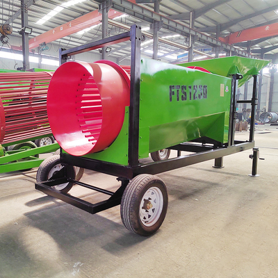 Kohlenstoffstahl Rotary Heavy Duty Rock Sittler Drum Trommel Screens für die Abfallentsorgung