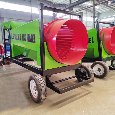 Kohlenstoffstahl Rotary Heavy Duty Rock Sittler Drum Trommel Screens für die Abfallentsorgung