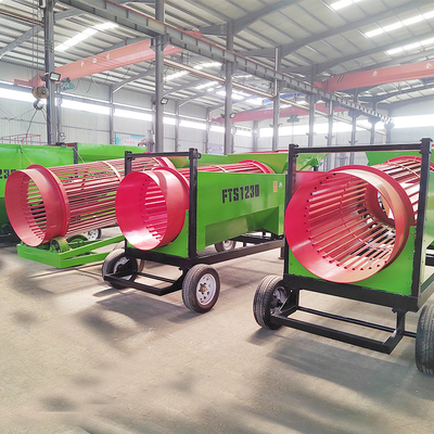 Kohlenstoffstahl Rotary Heavy Duty Rock Sittler Drum Trommel Screens für die Abfallentsorgung
