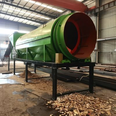 50-500 t/h Kapazität Zählerstrom Feuerholzsplitter/Kompostdünger Rotationstrommelbildschirm