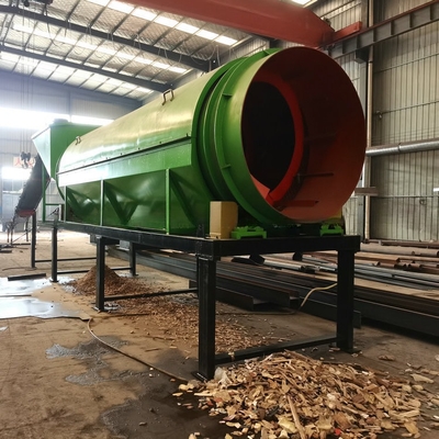 Stahldraht gewebte 2200 KG Trommelschirm für Holz- und Heizholz-Saugstaub-Screening-Anlage
