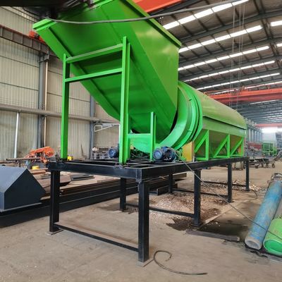 50-500 t/h Kapazität Zählerstrom Feuerholzsplitter/Kompostdünger Rotationstrommelbildschirm