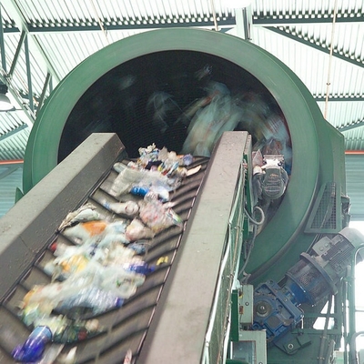 Energiebergbau Mobiltrommel Roller Müll Feuerholz Boden Kompost Schirm Trennmaschine