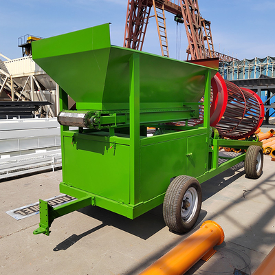 Schirmtrennscheibe mit zwei Vibrationsmotoren
