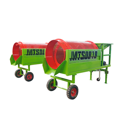 380V/415V/440V Mini-Stahlplatte Stanzmaterial Screening Kompost mobile Trommel Bildschirm