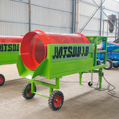 380V/415V/440V Mini-Stahlplatte Stanzmaterial Screening Kompost mobile Trommel Bildschirm