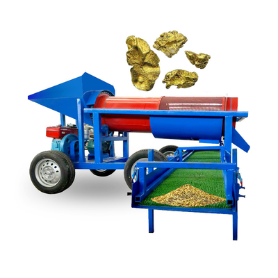 220V/380V Spannung Goldbergbaugeräte Mini-Goldwaschanlage mit kleinem Trommelbildschirm