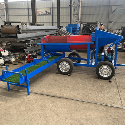 220V/380V Spannung Goldbergbaugeräte Mini-Goldwaschanlage mit kleinem Trommelbildschirm