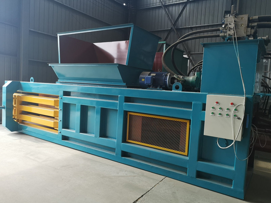 Verpackungsmaterial aus Kunststoff Warme horizontale Ballermaschine zum Recycling von Schaumschrott
