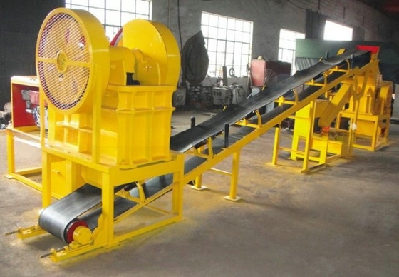 Golderz Stein Kiefer Mühle Brecher Maschine für den Goldbergbau aus 380v Produktionsanlage