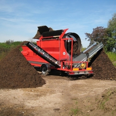 MTS0818 MTS1022 MTS1230 MTS1550 Drehbare, tragbare Komposttrommel-Bildschirm für das Screening
