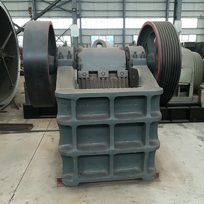 30kw PE400x600 mobile kleine Golderz Stein Kiefer Brecher mit 1400x1740x1663mm Abmessungen
