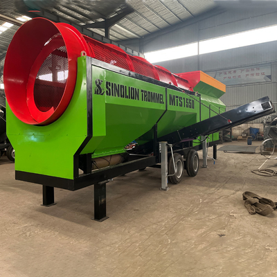 Kleine Haushaltsmülltrommel für die Metallrecycling/MSW-Müllklassifizierung
