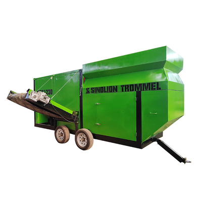 Kleine Haushaltsmülltrommel für die Metallrecycling/MSW-Müllklassifizierung