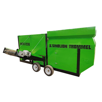 Kleine Haushaltsmülltrommel für die Metallrecycling/MSW-Müllklassifizierung