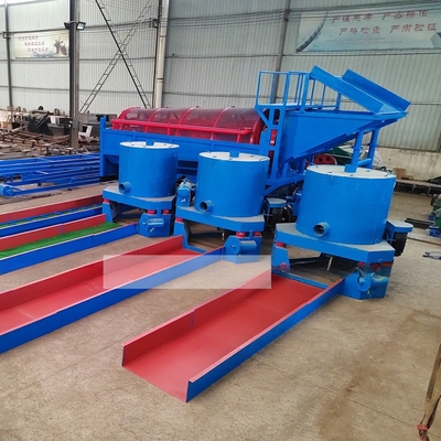 Mobiler Schmelzgoldstaubseparator 30-150 Tonnen pro Stunde Kapazität und Dieselgenerator