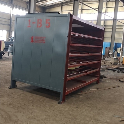 Hohe Produktivität Holzsplitter BBQ Holzkohle Briquette Mesh Band Trockner mit Leistung