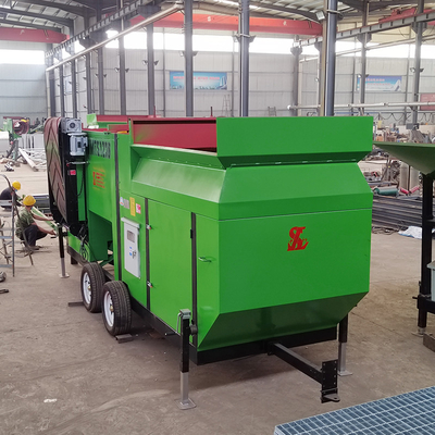 Baumaterialgeschäfte sind auf Modellboden-Trommelbildschirm mit Dieselgenerator-Set angewiesen