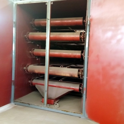 Ingenieurliche Anleitung Erzfeinen Briquette Gürtel Trockner Maschine Mesh 2 Meter pro Abschnitt