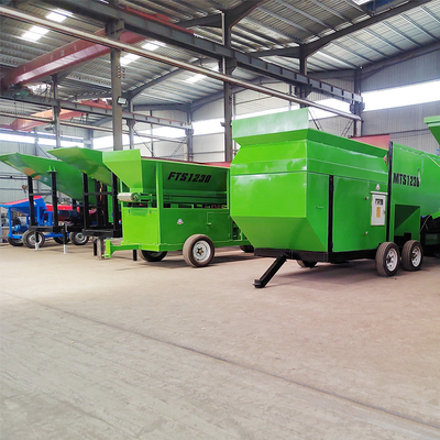 Baumaterialgeschäfte sind auf Modellboden-Trommelbildschirm mit Dieselgenerator-Set angewiesen