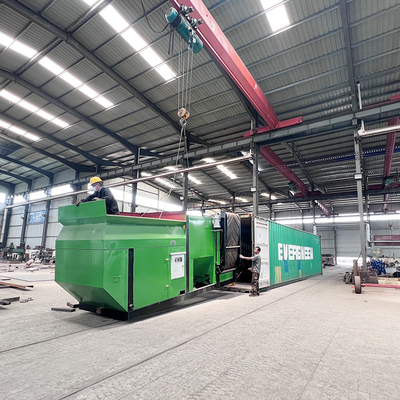Baumaterialgeschäfte sind auf Modellboden-Trommelbildschirm mit Dieselgenerator-Set angewiesen