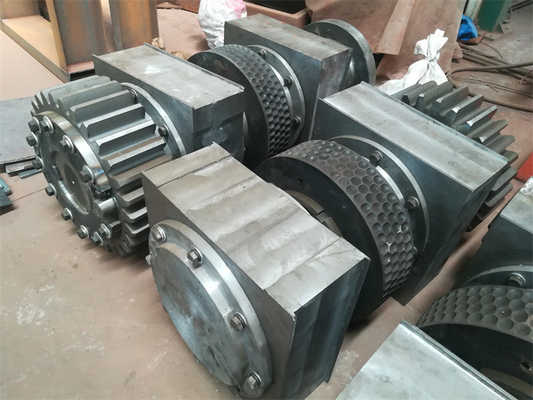 Lieferung von 1-30 t/h Brikettmaschinen-Rollsegment und Lagerschokken für kalte Warmwalzen