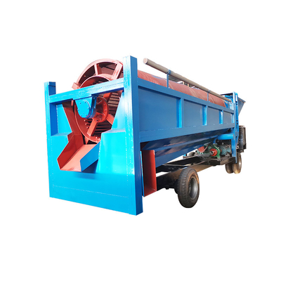 Mini-kleine mobile Sand Goldbergbau Trommel Waschanlage für weniger als 6 mm Entladung Größe