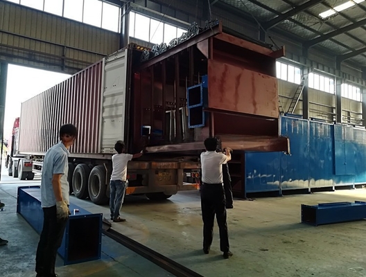 Industrielle Trocknungsöfen Trocknen und Feuchtigkeitsreduktion mit Pelletform Holzkohle Briketttrockner