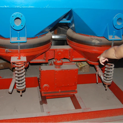 25TPH Diamant Gold Mining Jig Machine mit 80%-90% Rückgewinnungsrate 4500 KG Kapazität