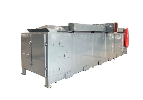 Kontinuierliche Produktion Mesh Gürtel Trockner für Holzkohle Kohlekok Briquette Vollständige Anlage