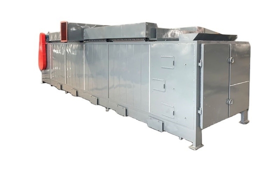 Kontinuierliche Produktion Mesh Gürtel Trockner für Holzkohle Kohlekok Briquette Vollständige Anlage