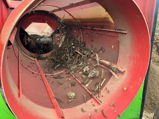 Vielseitige Trommel-Drummel-Bildschirm für die Abfallsortierung im mobilen städtischen Festmüllbetrieb