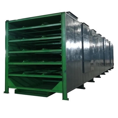 500-1000 kg/h Kohlenstoffstahl Holzkohle Brikette Kettenplatten Trockner Maschenband Trockner mit 1