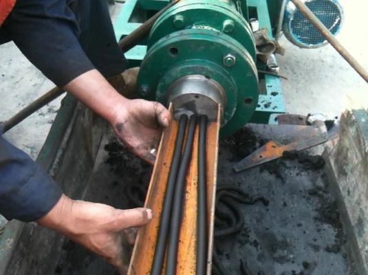 Hochdruck-Spiral-Schraub-Kohle-Kohlen-Brikette-Extruder perfekt für Ihr Geschäft