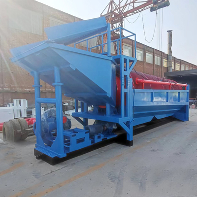 Alluvial Gold Waschen Mining Machine Mobil Gold Trommel Bildschirm für zuverlässige Ergebnisse