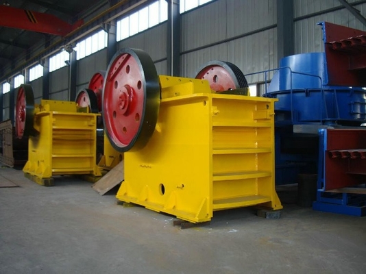 PE400x600 Golderz Stein Kiefer Brecher Maschine für Ausgang in 30kw Produktionsanlage