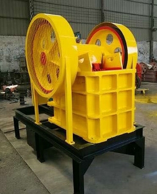 PE400x600 Golderz Stein Kiefer Brecher Maschine für Ausgang in 30kw Produktionsanlage